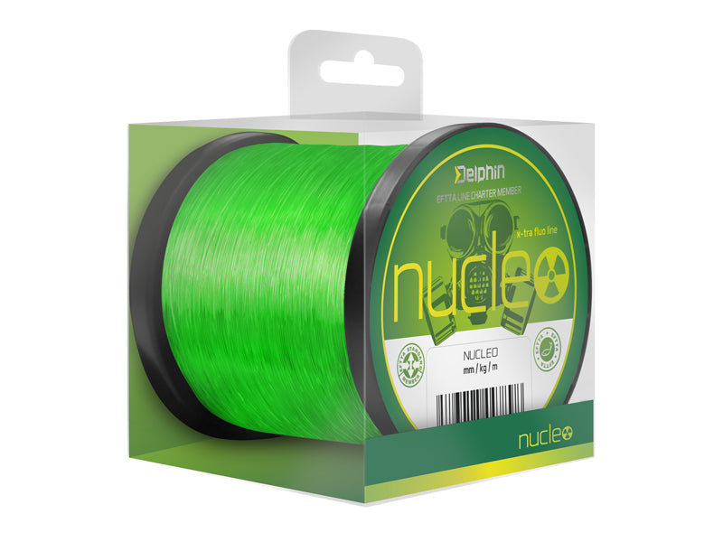 Karpfenangelschnur NUCLEO / fluo grün