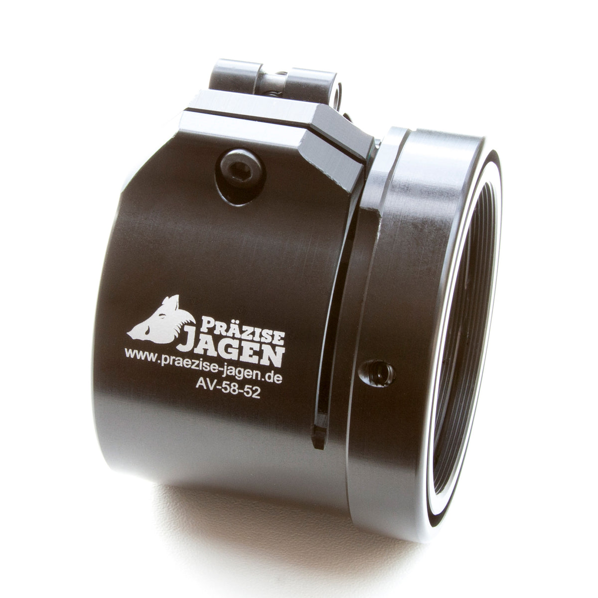 Präzise Jagen Advanced Schnellspann-Adapter 58mm - M52x0,75