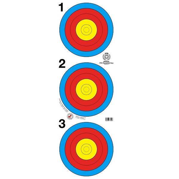 Scheibenauflage FITA 3x20
