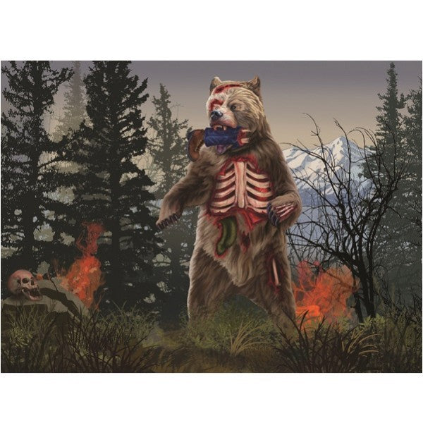 VISTA Scheibenauflage ZOMBIE BÄR