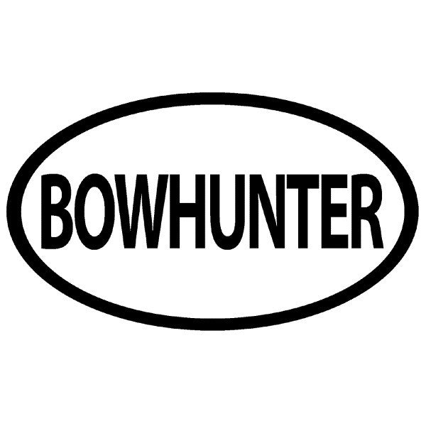 VISTA Aufkleber Aufkleber Oval "Bowhunter"