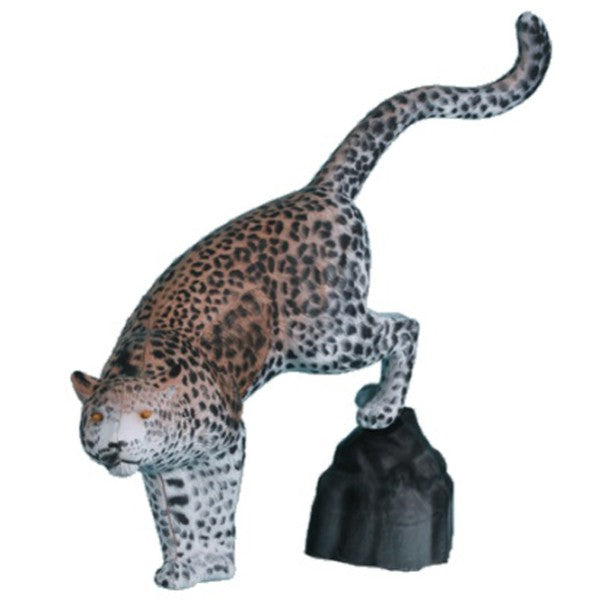 3D Ziel RINEHART Leopard with Rock