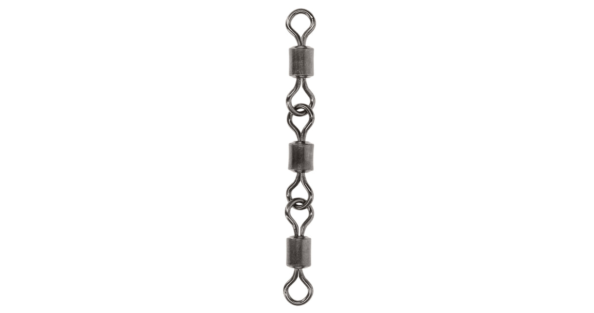 Mikado Wirbel - Jaws Triple Swivels - 25kg - 5 Stk.