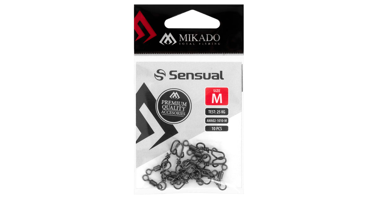 Mikado Roll-Wirbel - Mit Schnappen Mikado - Größe Xxs - 10 Stk.
