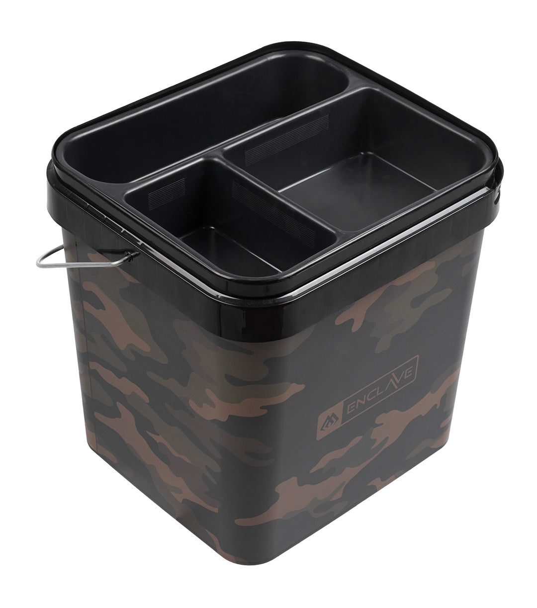 Mikado Bucket Insert - Enclave Camo - Einsatz Für Futtereimer - 1 Stk.