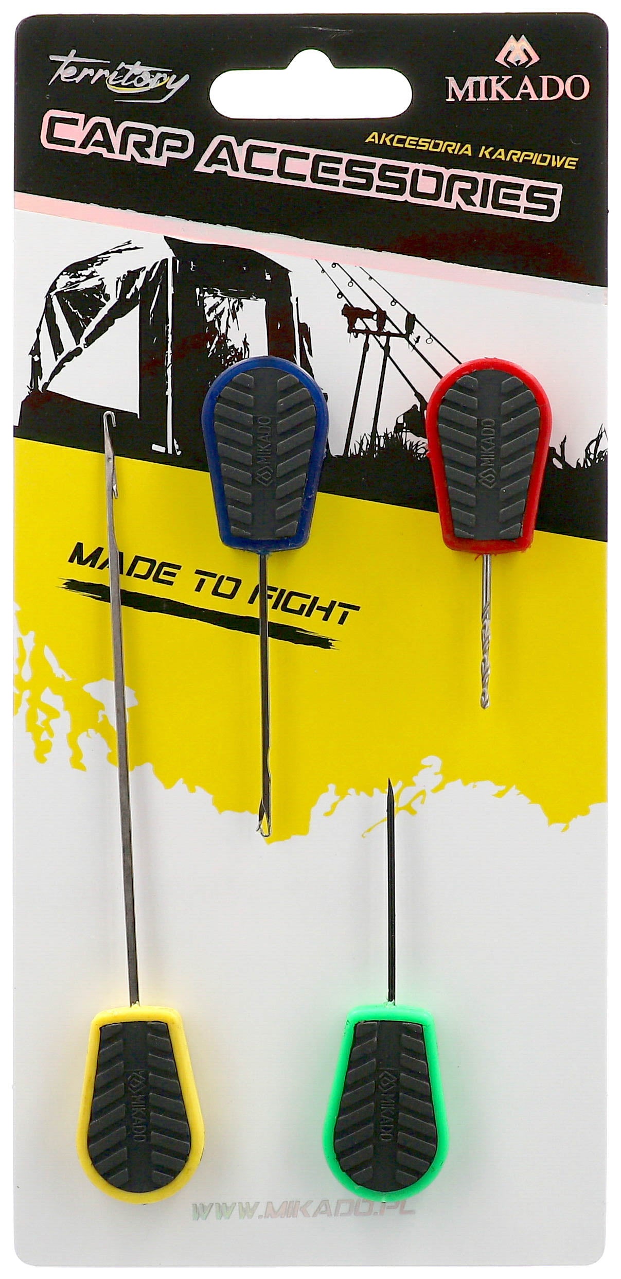 Mikado Ködernadeln - Set Für Boilies - 1 Stk.