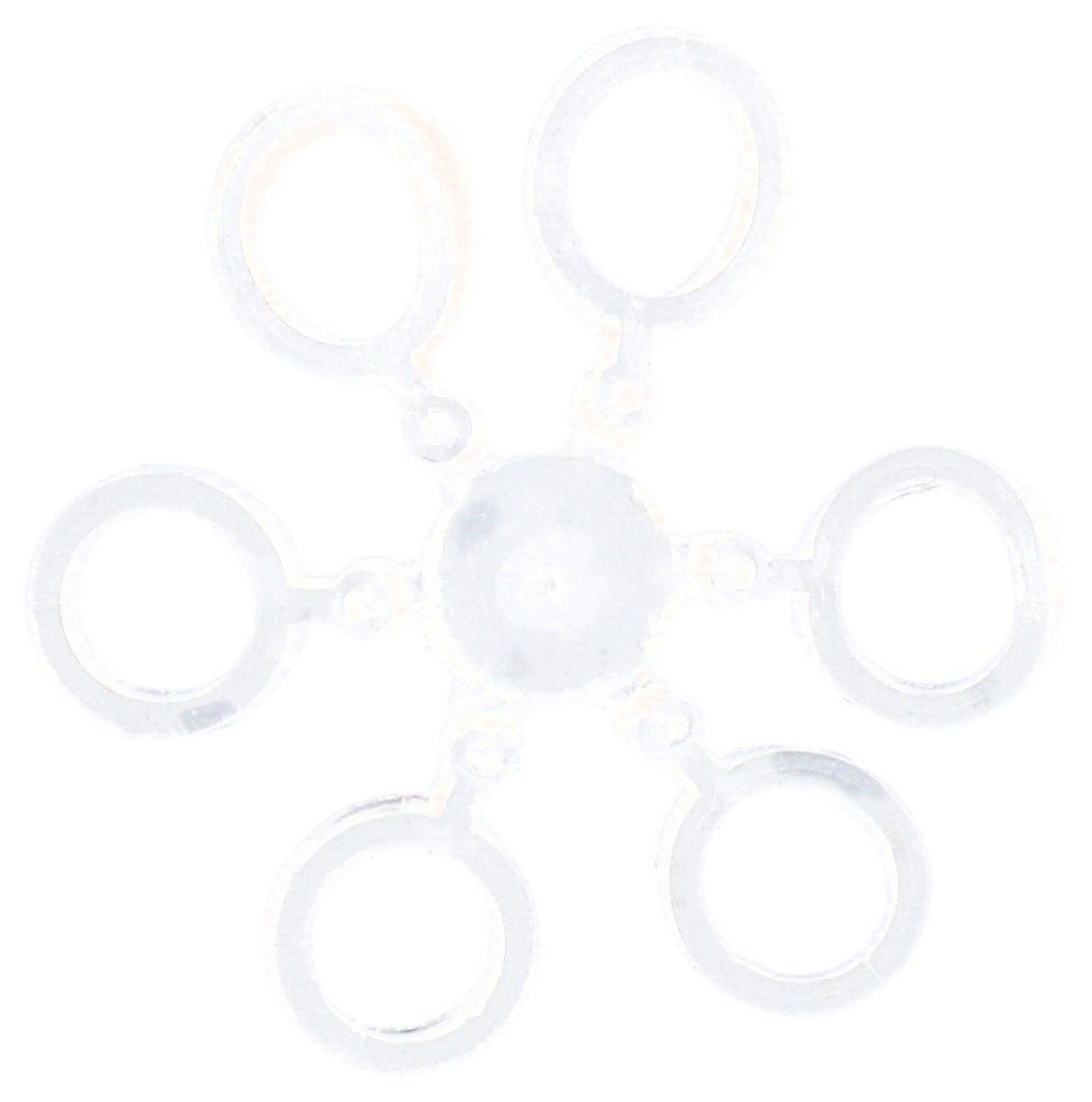 Mikado Pelletbänder - Method Feeder - Auf Ring - 4mm - Transparent - 24 Stk.