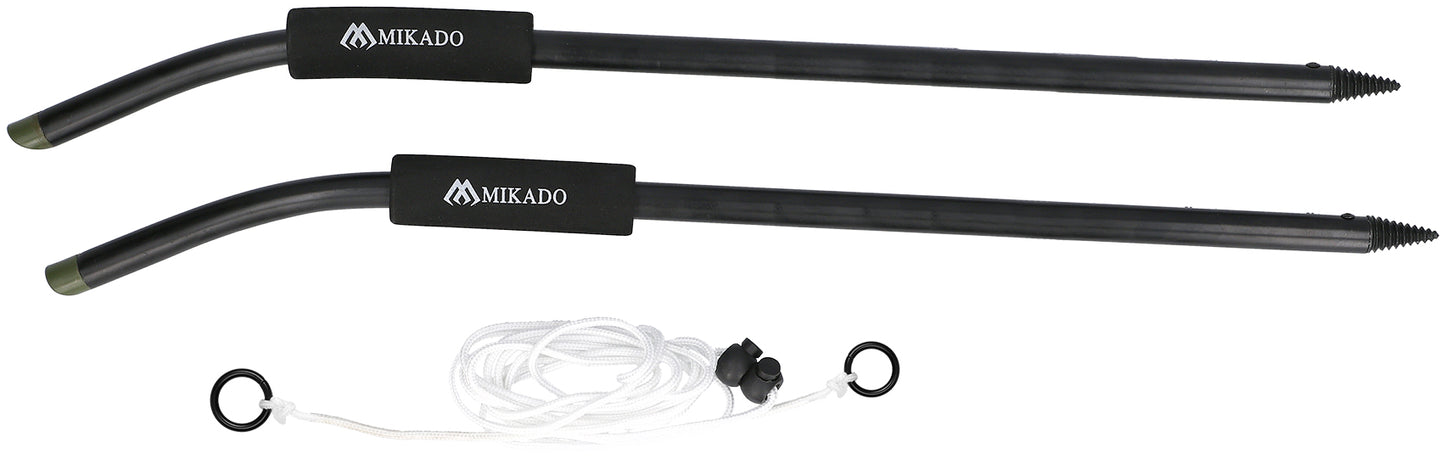 Mikado Distance Sticks - Lang - Mit 3m Schnur - 1 Set.