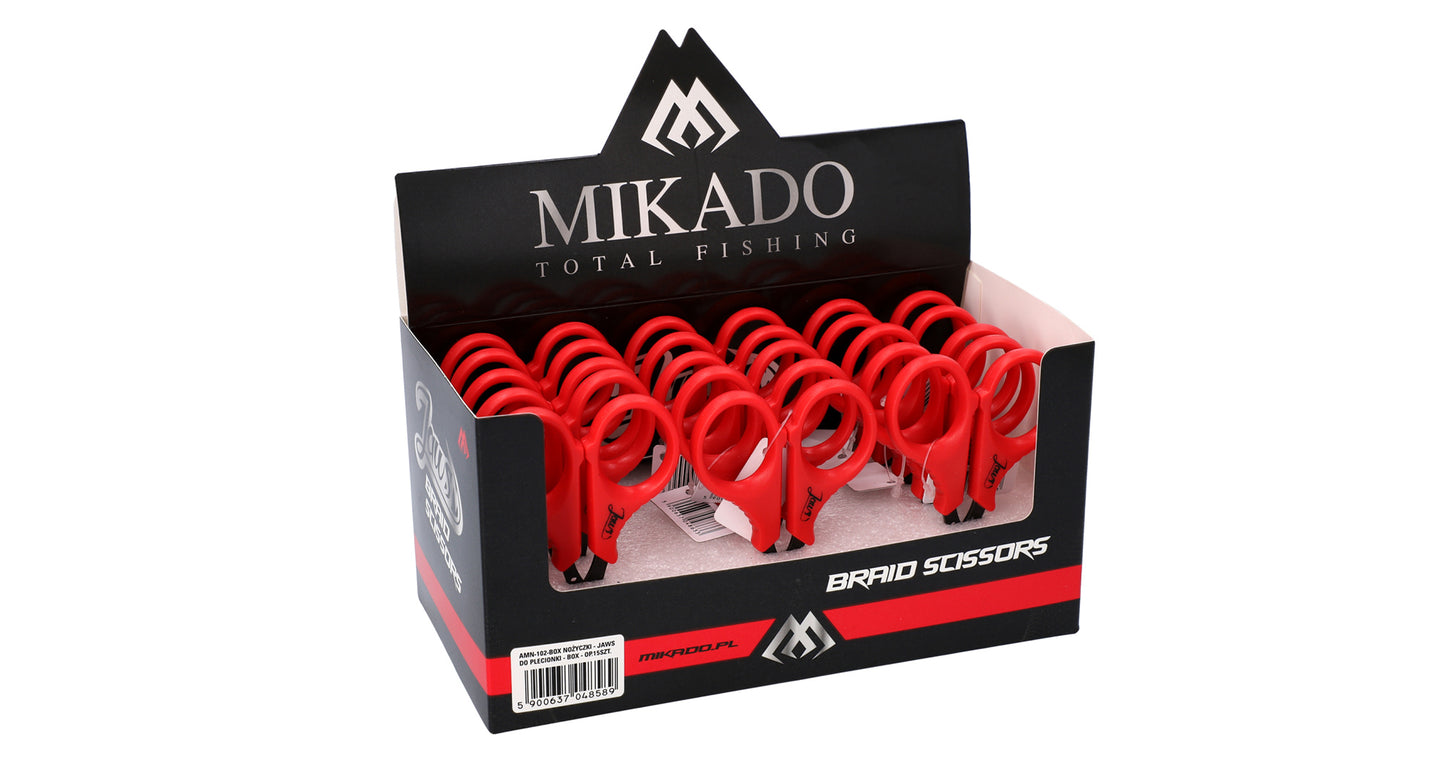 Mikado Schere - Jaws - Für Geflochte Schnüre - 15 Stk.