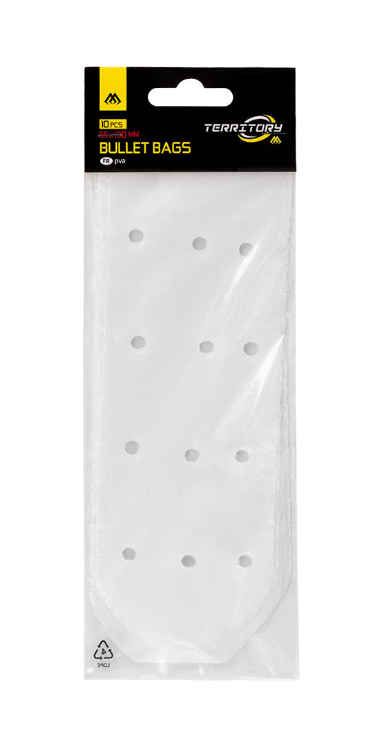 Mikado Pva - Bullet Bags - Mit Schnur Und Löchern 65x190 Mm - 10 Stk.