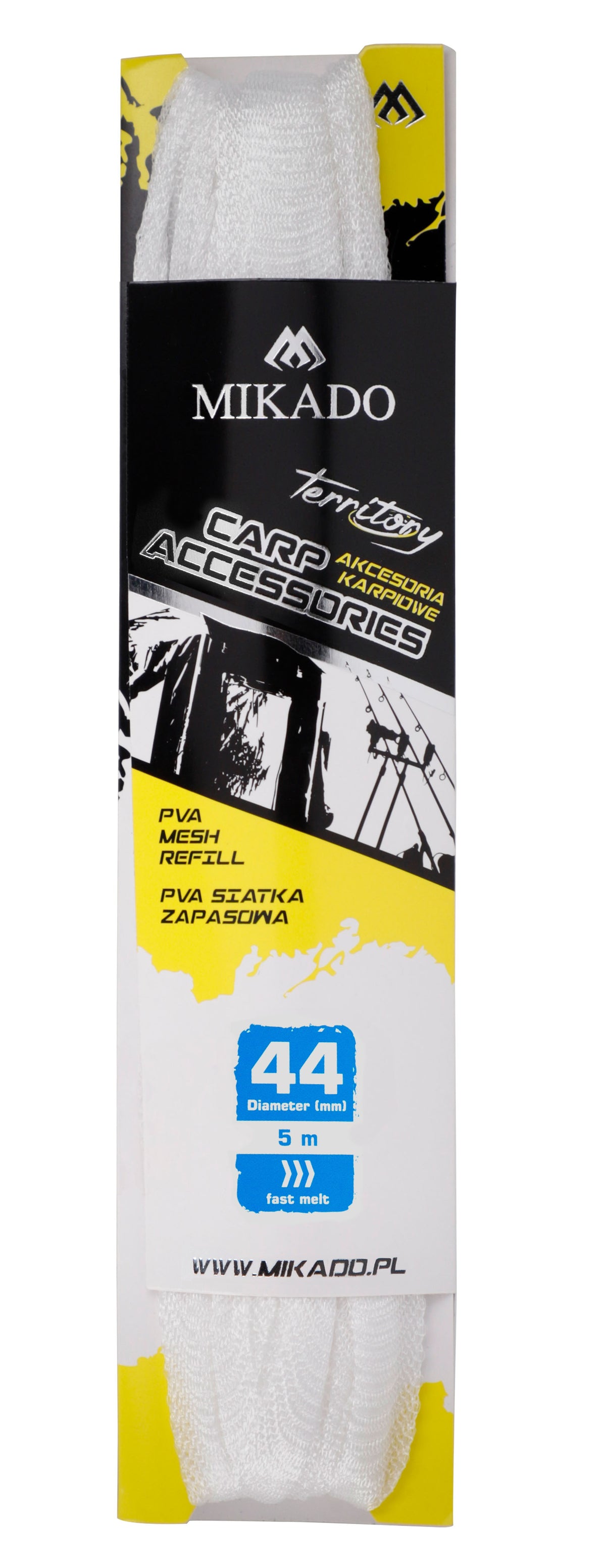 Mikado Pva - Mesh Nachfüllpackung Schnellauflösend 44mm/5m - 1 Stk.