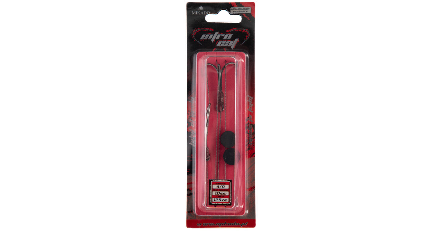 Mikado Set - Wels - Intro Cat 125cm Haken Grösse - 4/0 - Drillingshaken: 4/0 - 1 Satz