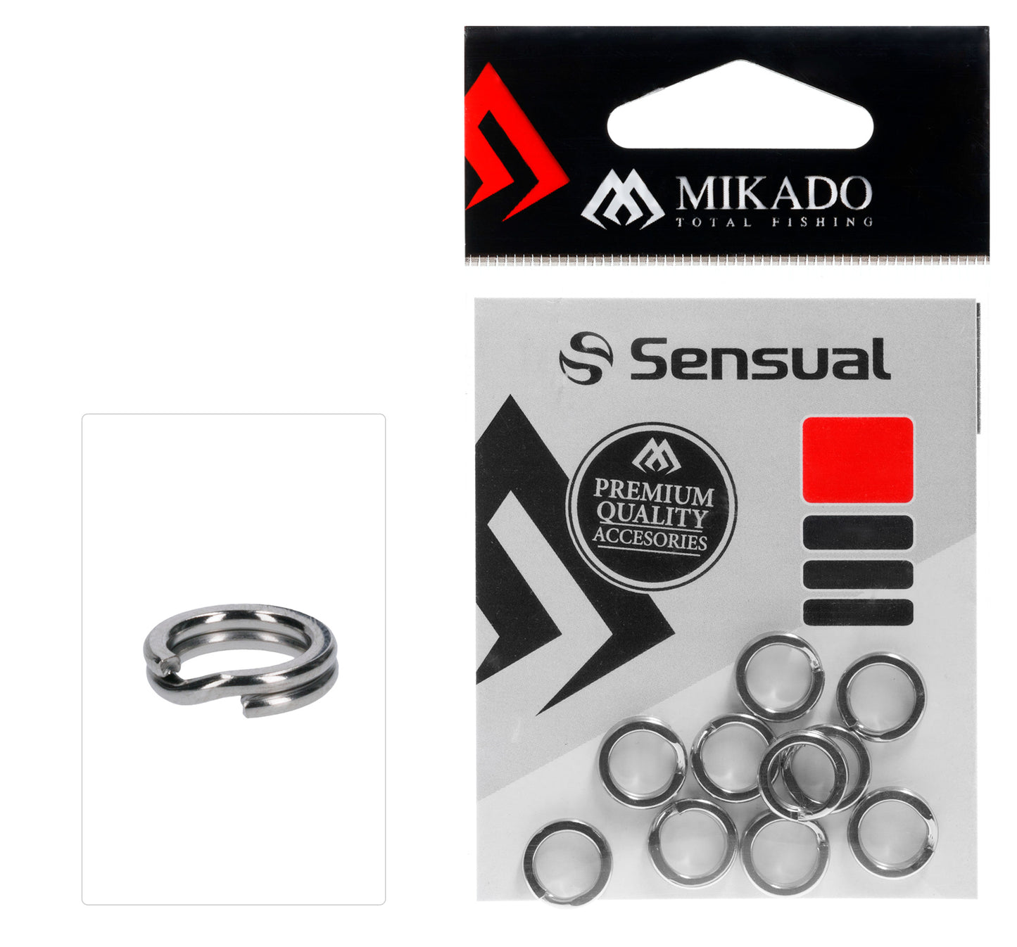 Mikado Splitring - Größe 3.5x0.5 - 10 Stk.