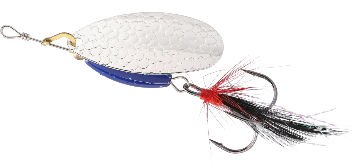 Mikado Spinner - M-Grub Nr 3 Silber / Blue Knight - 1 Stk.