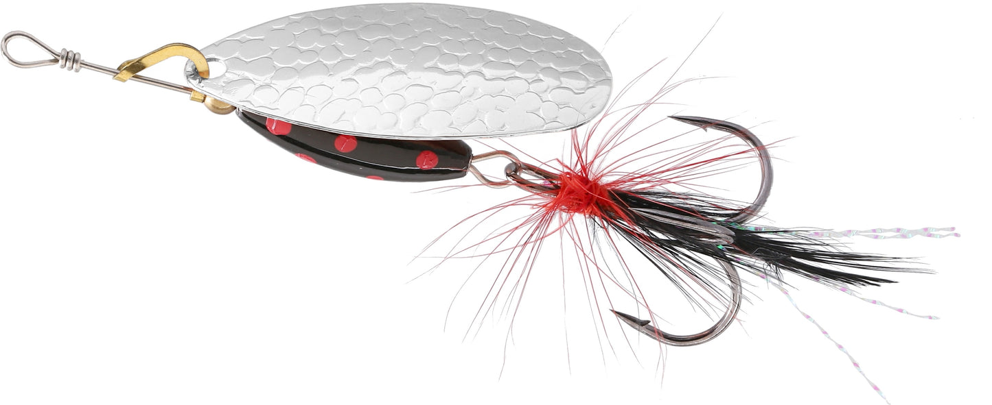 Mikado Spinner - M-Grub Nr 2 Silber / Black Tiger - 1 Stk.