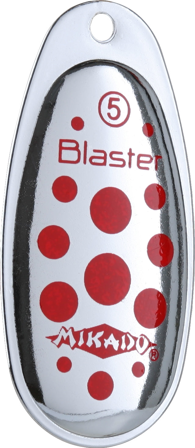 Mikado Spinner - Blaster Mit Quaste 0 - Silber / 10 - 1 Stk.