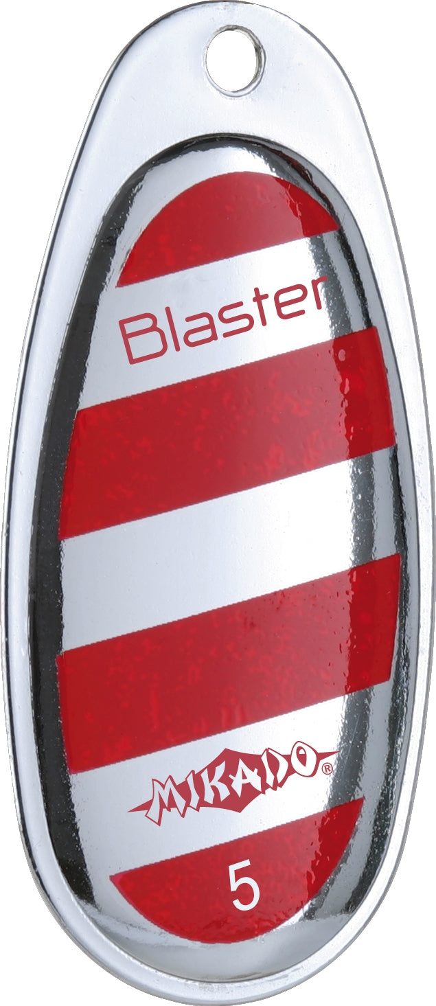 Mikado Spinner - Blaster Mit Quaste 0 - Silber / 22 - 1 Stk.