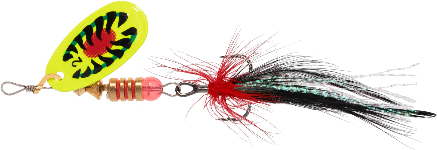 Mikado Spinner - Blaster Mit Quaste 1 - Silber / 28 - 1 Stk.