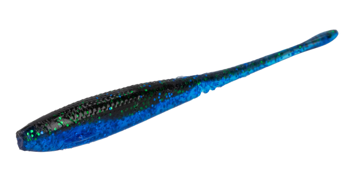Mikado Köder - M-Craft Mortal Tail 100mm / Blue Back - 8 Stk.