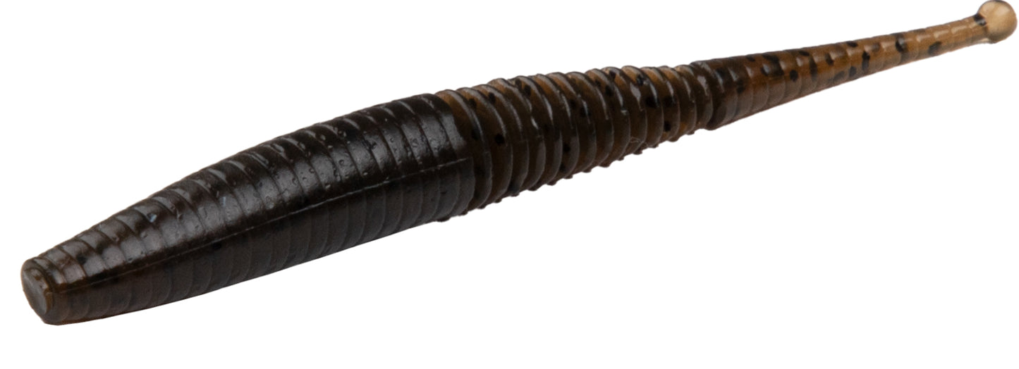 Mikado Köder - M-Craft Wiggly Worm 50mm / Brown Cola - 10 Stk.