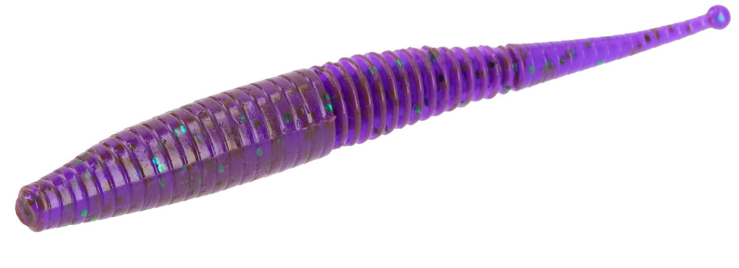 Mikado Köder - M-Craft Wiggly Worm 75mm / Lox - 8 Stk.