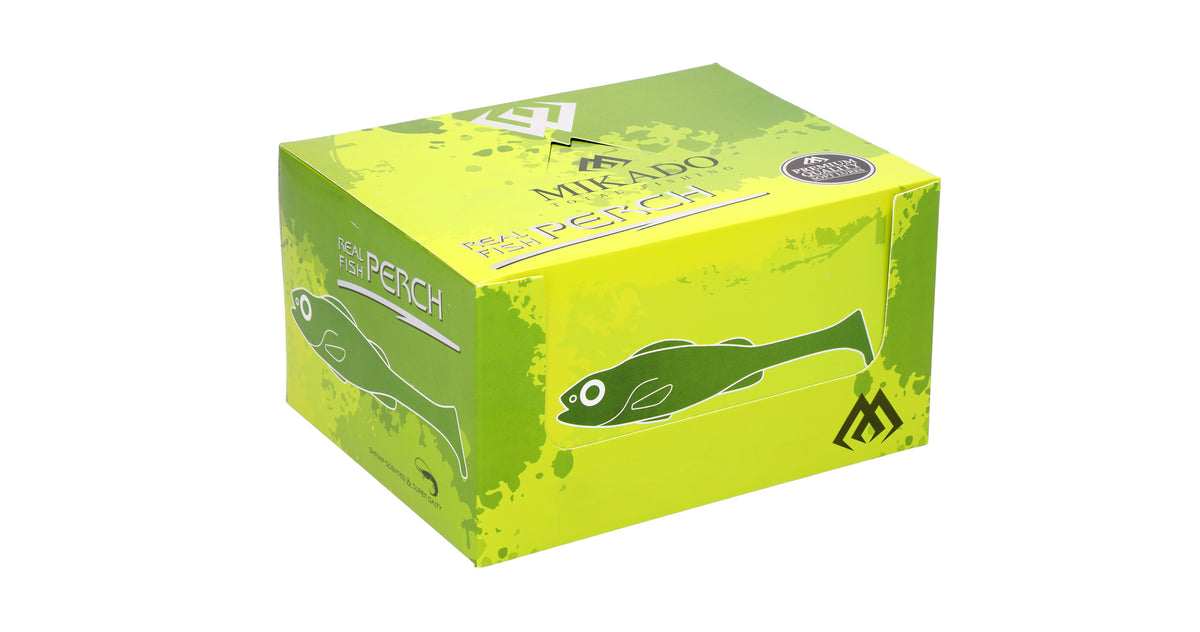 Mikado Köder - Real Fish Perch 6.5cm/RUFFE - 6 Stk.