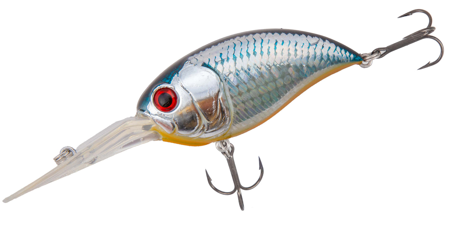 Mikado Wobbler Crazy Crank - 62mm/19.7g/HOLO Bleak - Schwimmend - 1 Stk.