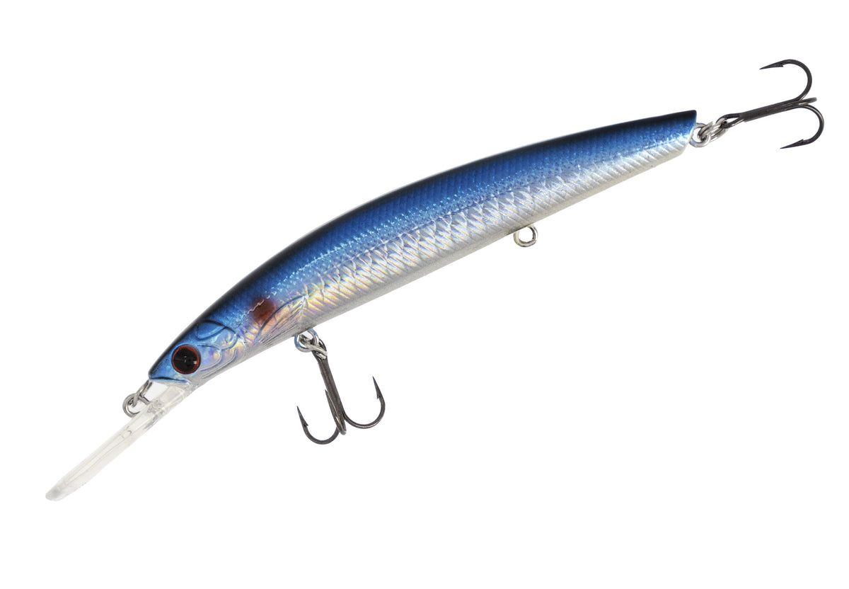Mikado Wobbler Rumba Twitch - 95mm/9.0g/BLUE Roach - Schwimmend - 1 Stk.