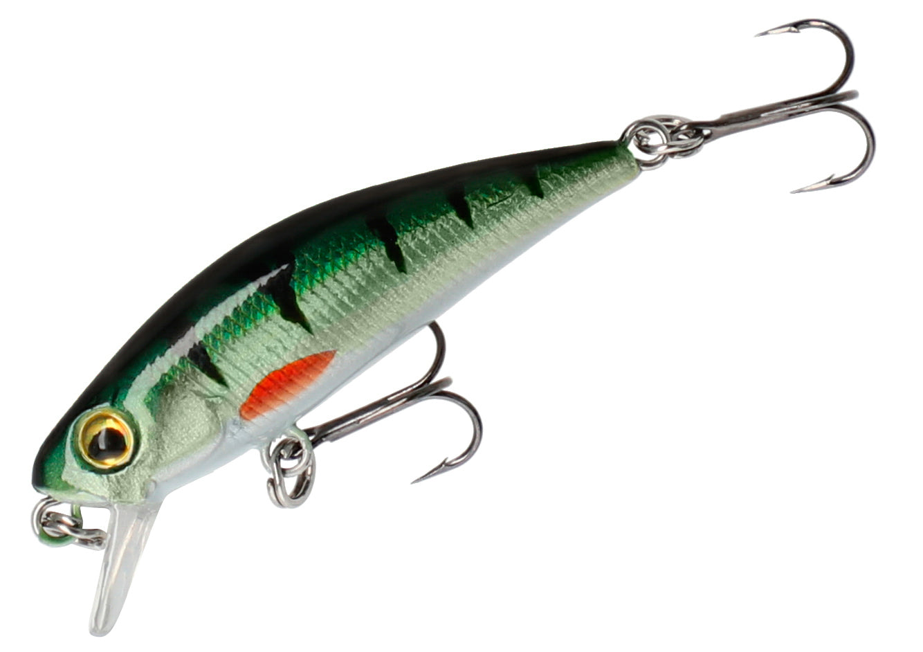 Mikado Wobbler Twist - 42mm/2.8g/NATURAL Perch - Sinkend - 1 Stk.