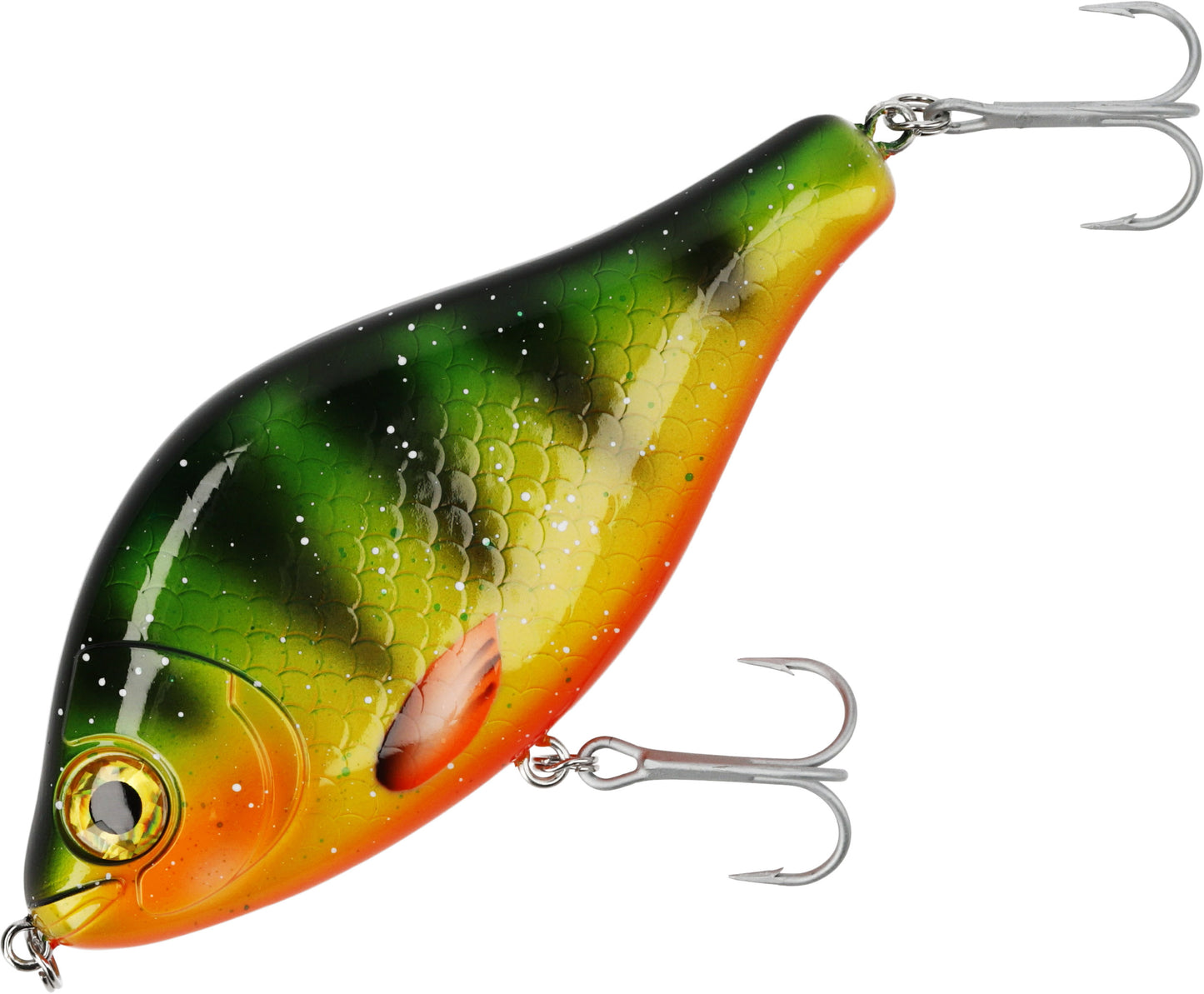 Mikado Wobbler - Mft Jerk - 13cm / Hot Perch Sinkend - 1 Stk.