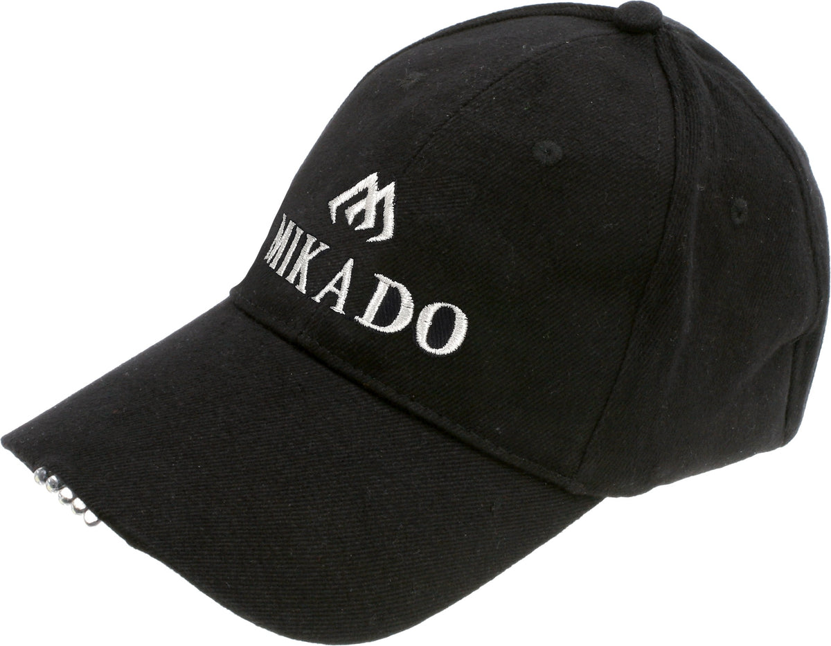 Mikado Baseball Kappe - Led - ULED01 - Schwarz - 1 Stk.