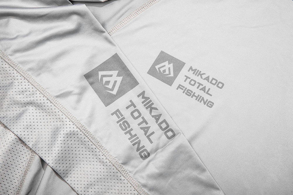 Mikado Long Sleeve – Angler-Hoodie Mit Integrierter Kapuze – Mit UV/UPF Filter – Grau – Größe Xxl – 1 Stk.