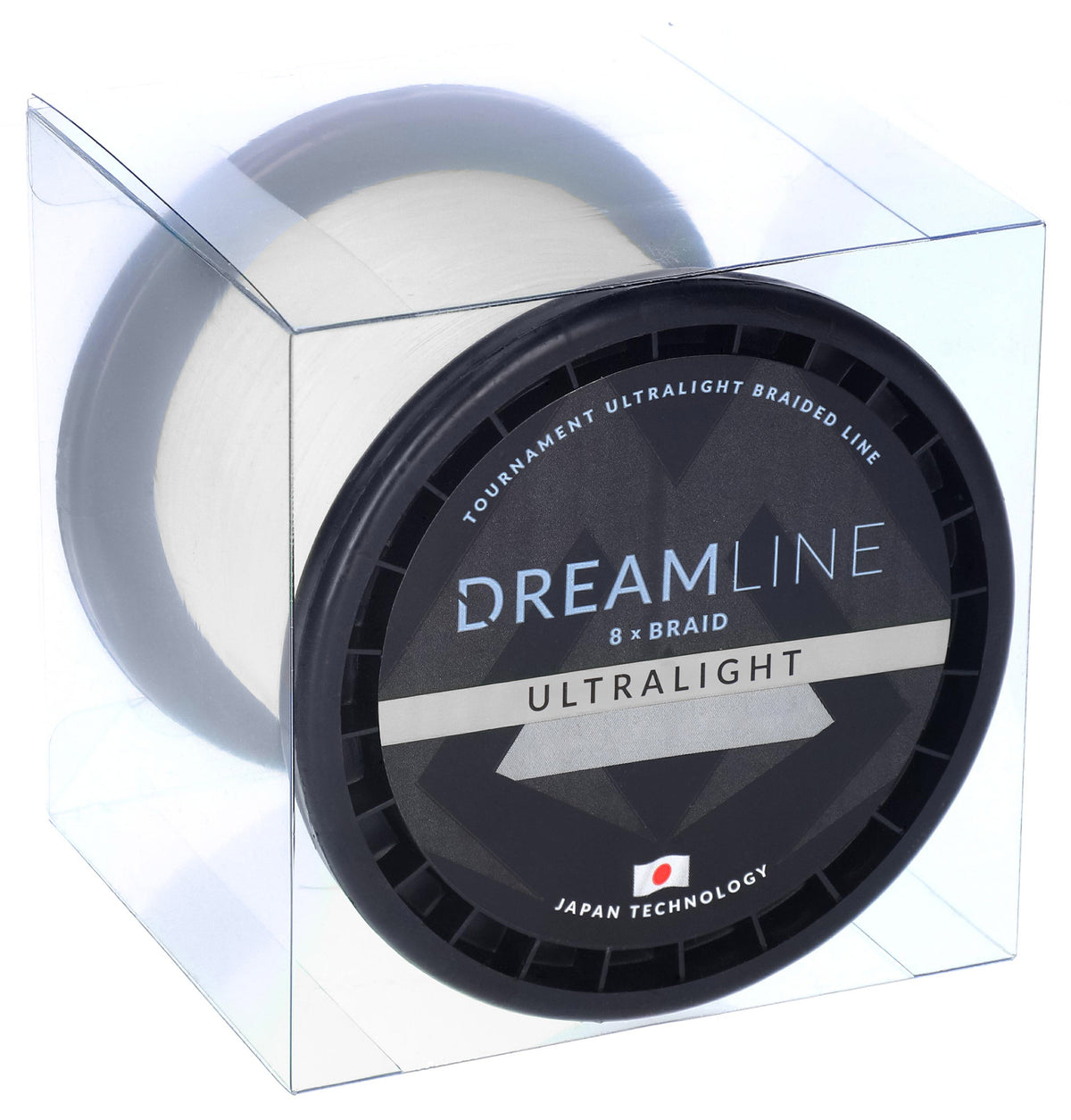 Mikado Geflochtene Schnüre - Dreamline Ultralight - 0.047mm/3.87kg/2100m - Weiss - 1 Spule