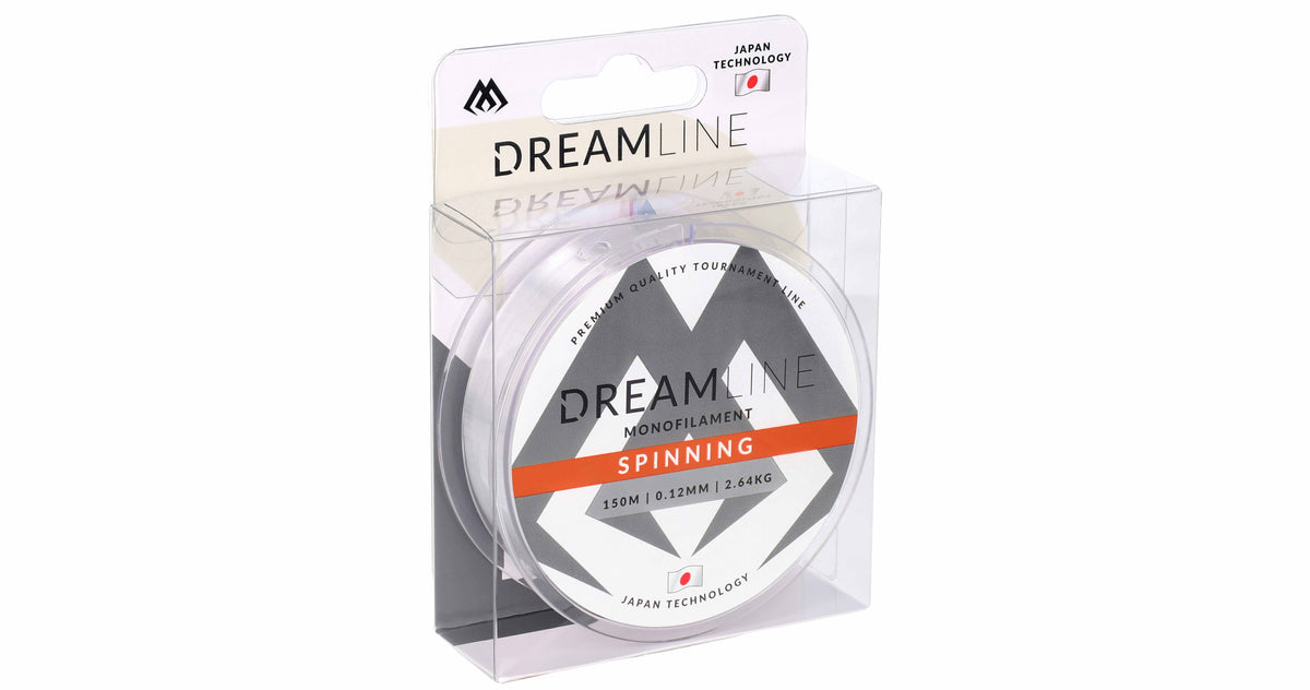 Mikado Schnur - Dreamline Spinning - 0.16mm/3.93kg/150m - Transparent - 1 Spule