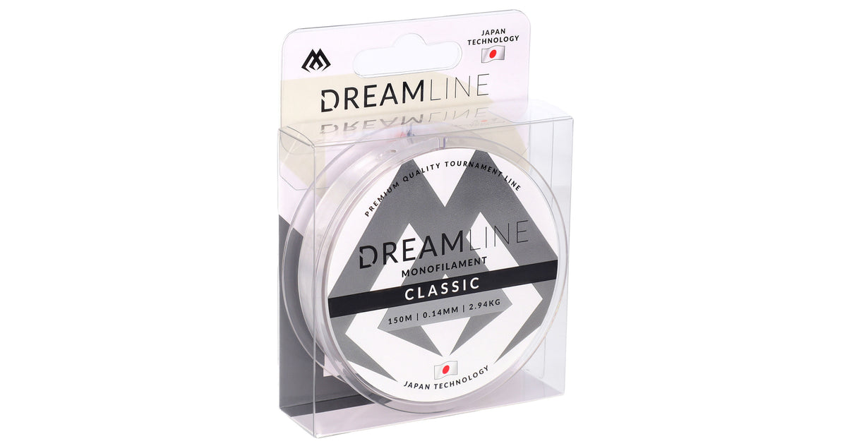 Mikado Schnur - Dreamline Classic - 0.28mm/9.33kg/150m - Transparent - 1 Spule