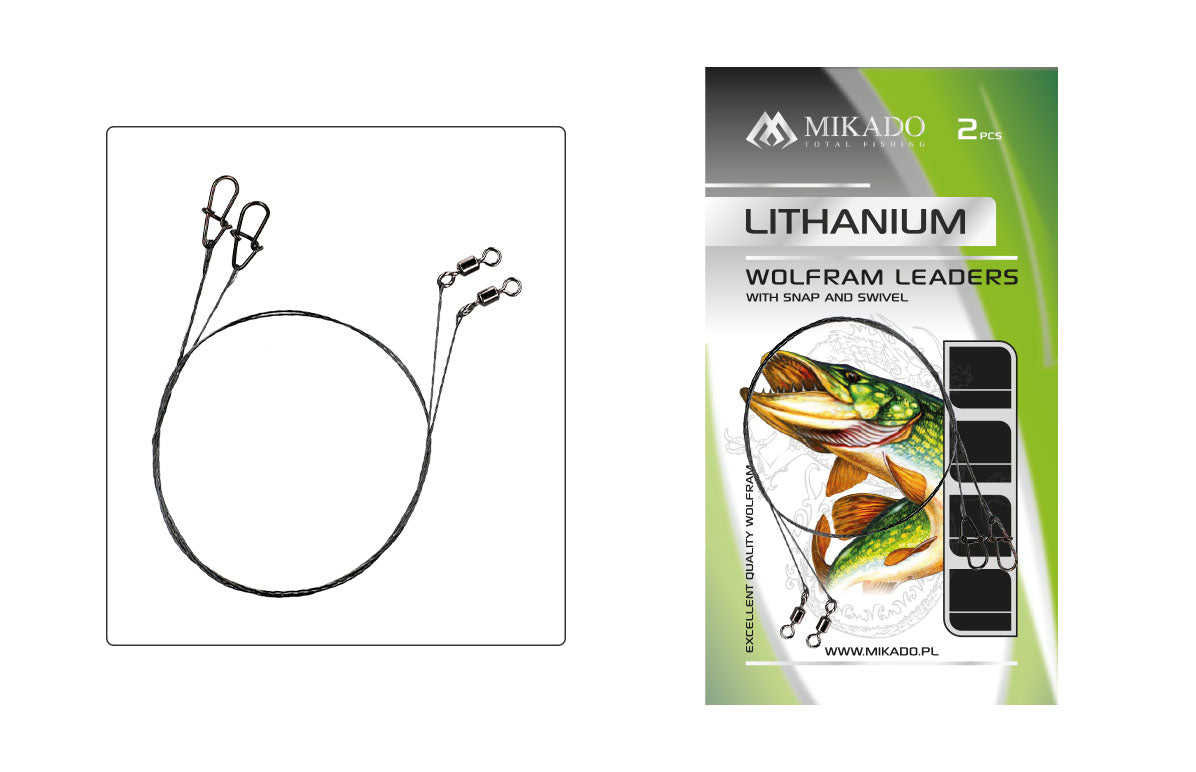Mikado Tungsten-Leader - Fs-Mikado - 35cm/5kg - 2x25 Stk.