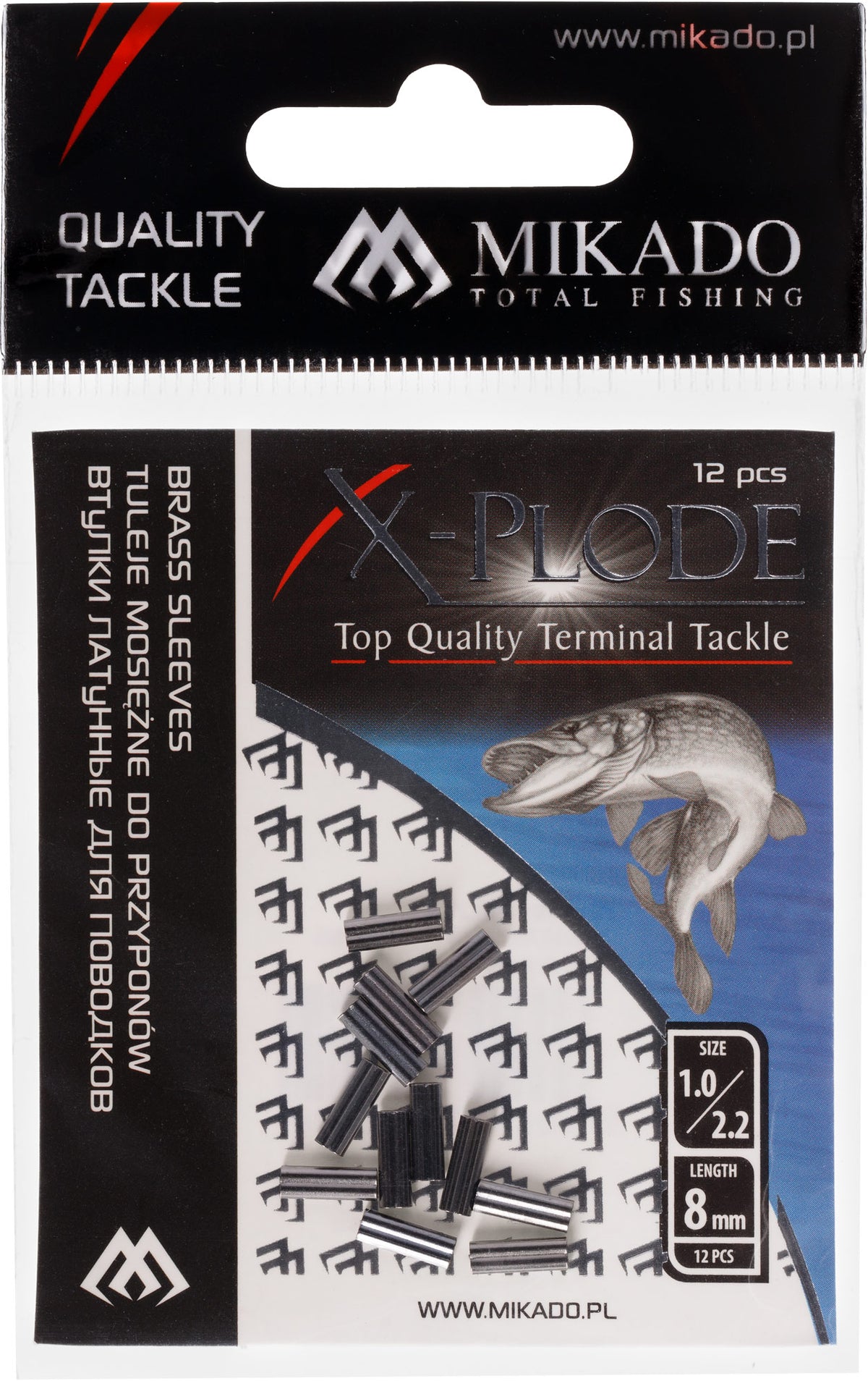 Mikado Ärmel - Messing Doppelt 1.5x3.2x10mm - 12 Stk.