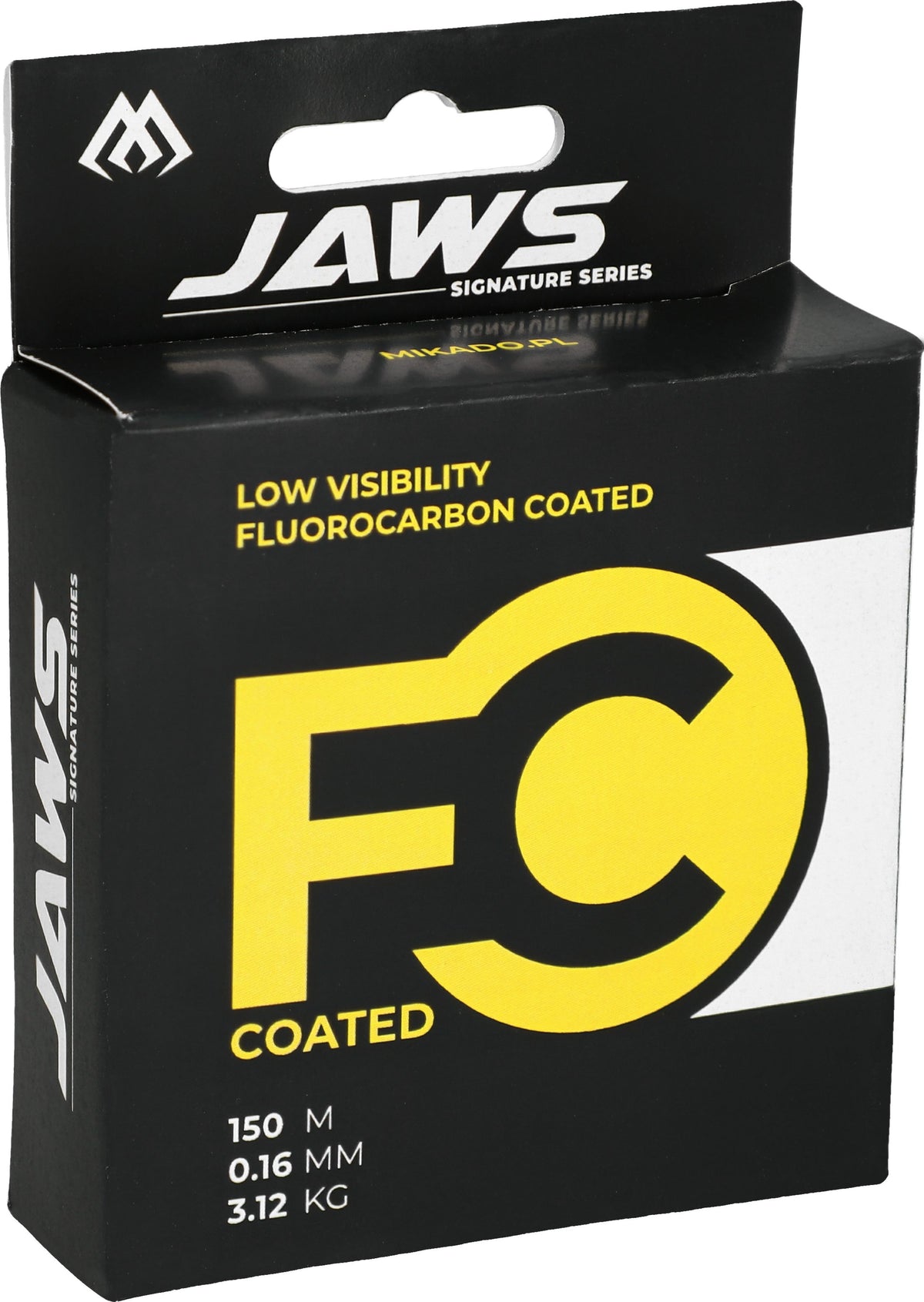 Mikado Schnur - Jaws Fc Coated 0.16mm/3.12kg/150m Transparent - 1 Stk.