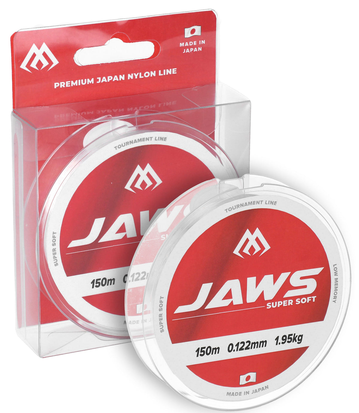 Mikado Schnur - Jaws Super Soft 0.244mm/6.15kg/150m Transparent - 1 Stk.