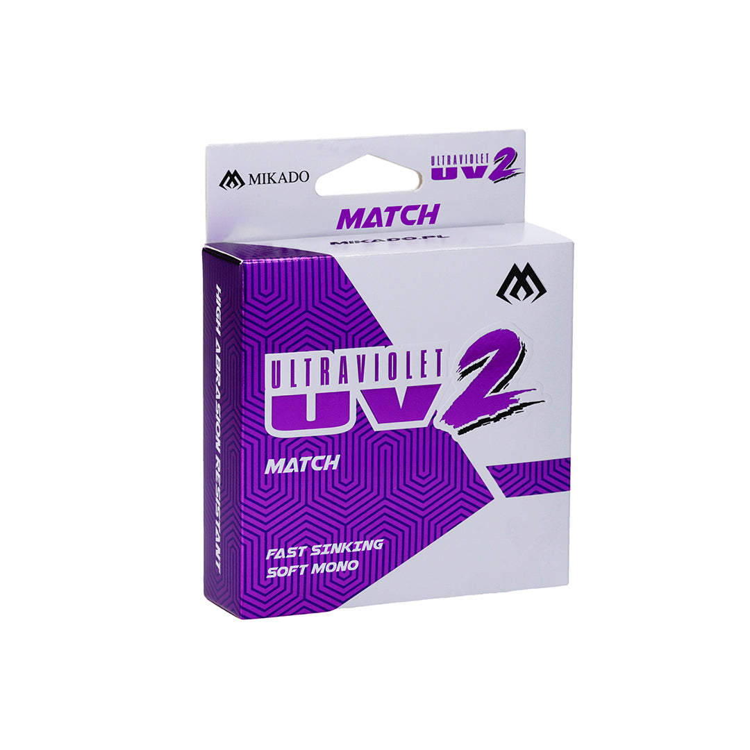 Mikado Schnur - Ultraviolet Ii Match - 0.22mm/6.75kg/150m - 1 Stk.
