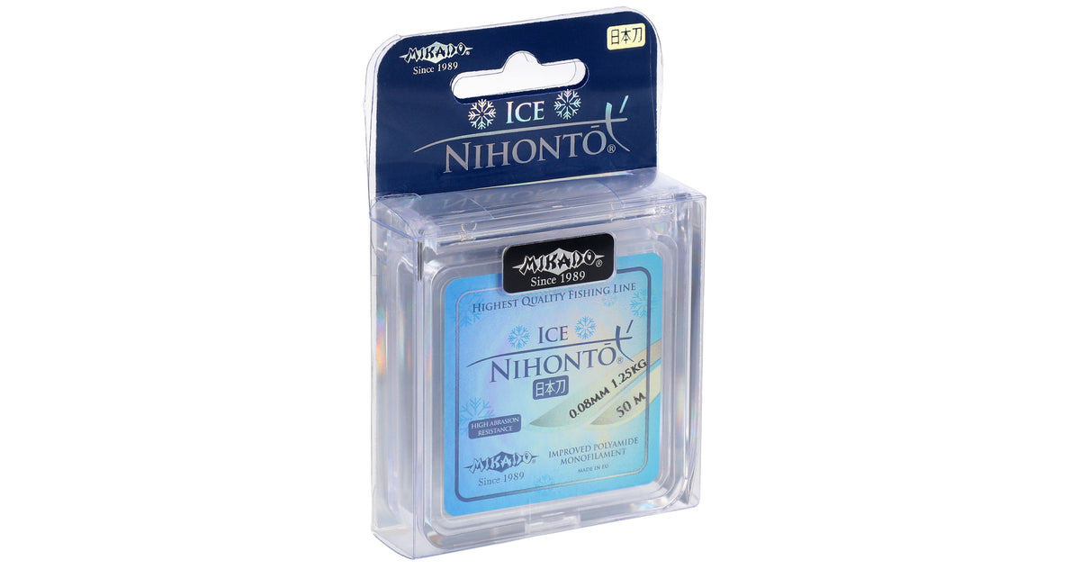 Mikado Schnur - Nihonto Ice - 0.20mm/5.50kg/50m - 1 Spule