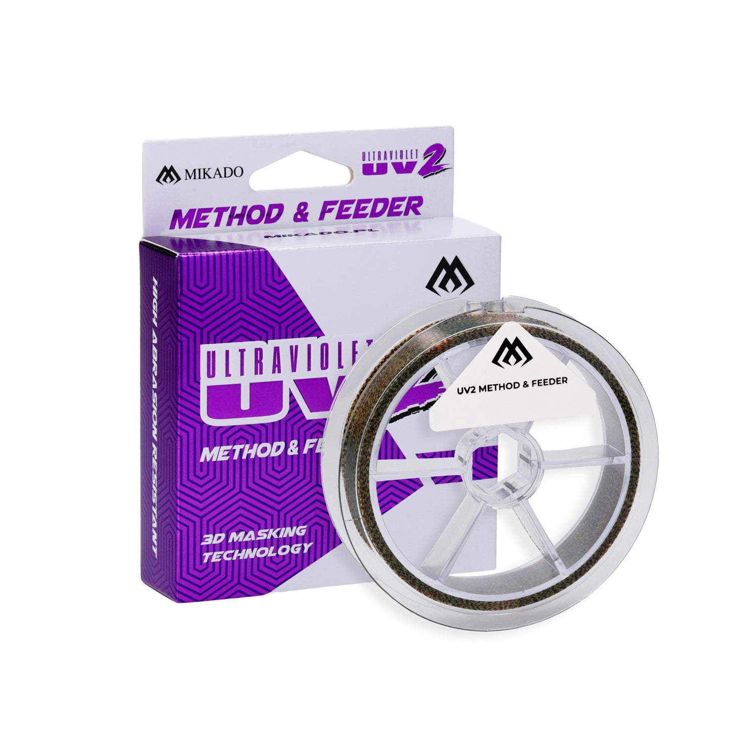 Mikado Schnur - Ultraviolet Ii METHOD&FEEDER - 0.14mm/4.95kg/150m - 1 Stk.