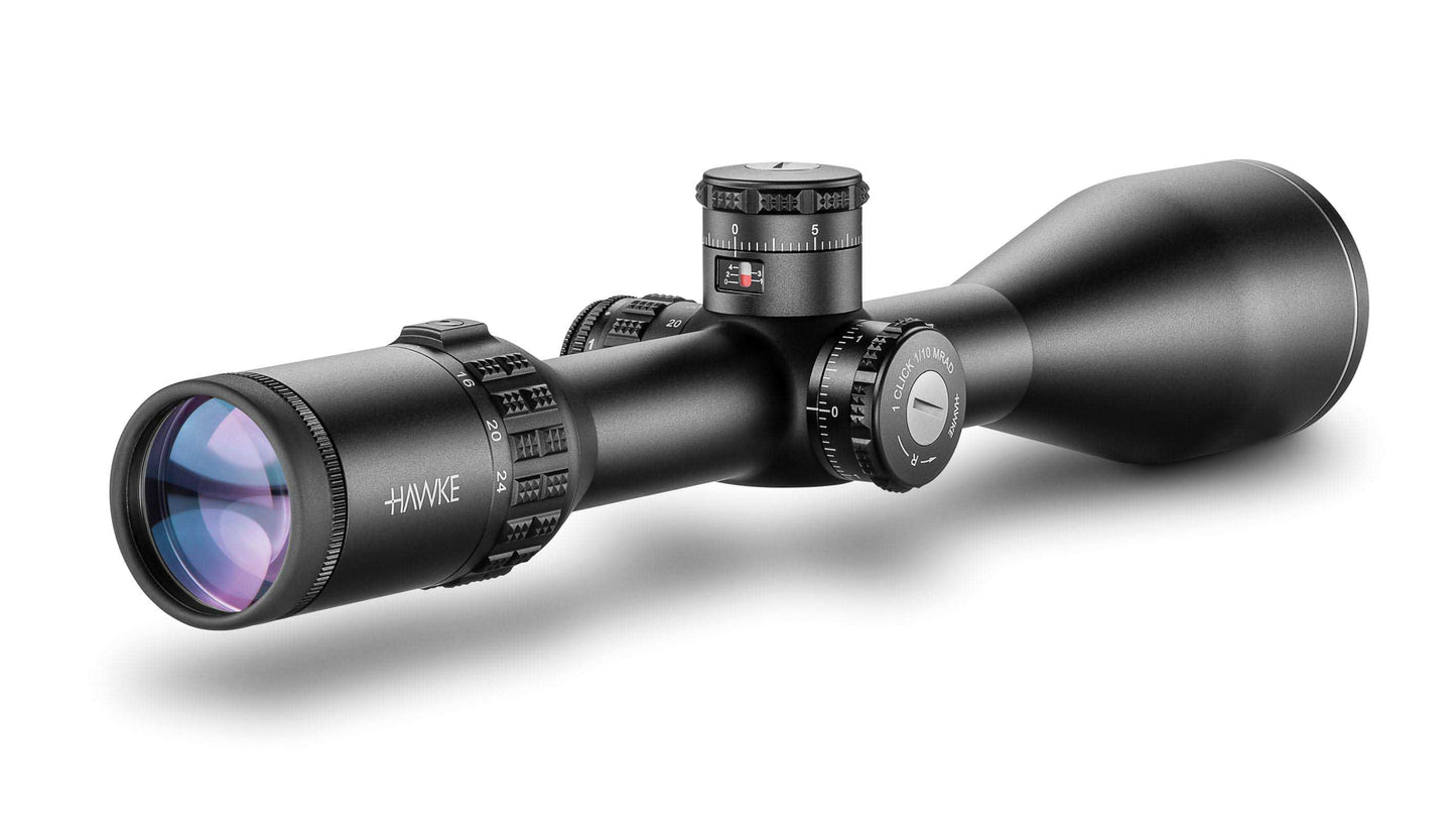 Hawke SIDEWINDER 30 FFP 6-24x56 FFP HALF MIL ABSEHEN