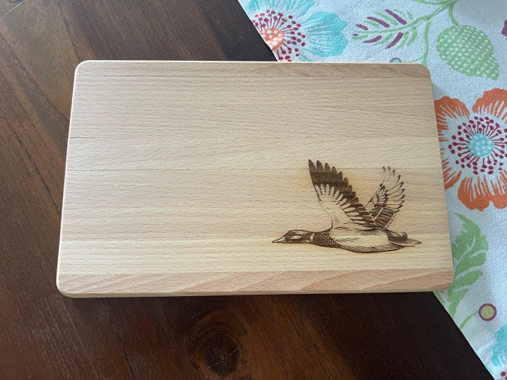 Frühstücksbrett Wildente