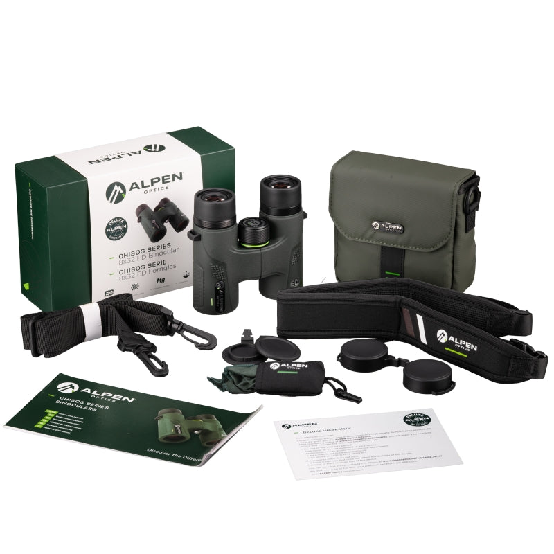 ALPEN OPTICS Chisos 8x32 ED Fernglas mit PXA-Vergütung