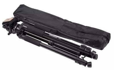 BRESSER TR-688V Videostativ mit 2-Wege-Neiger - 170cm hoch