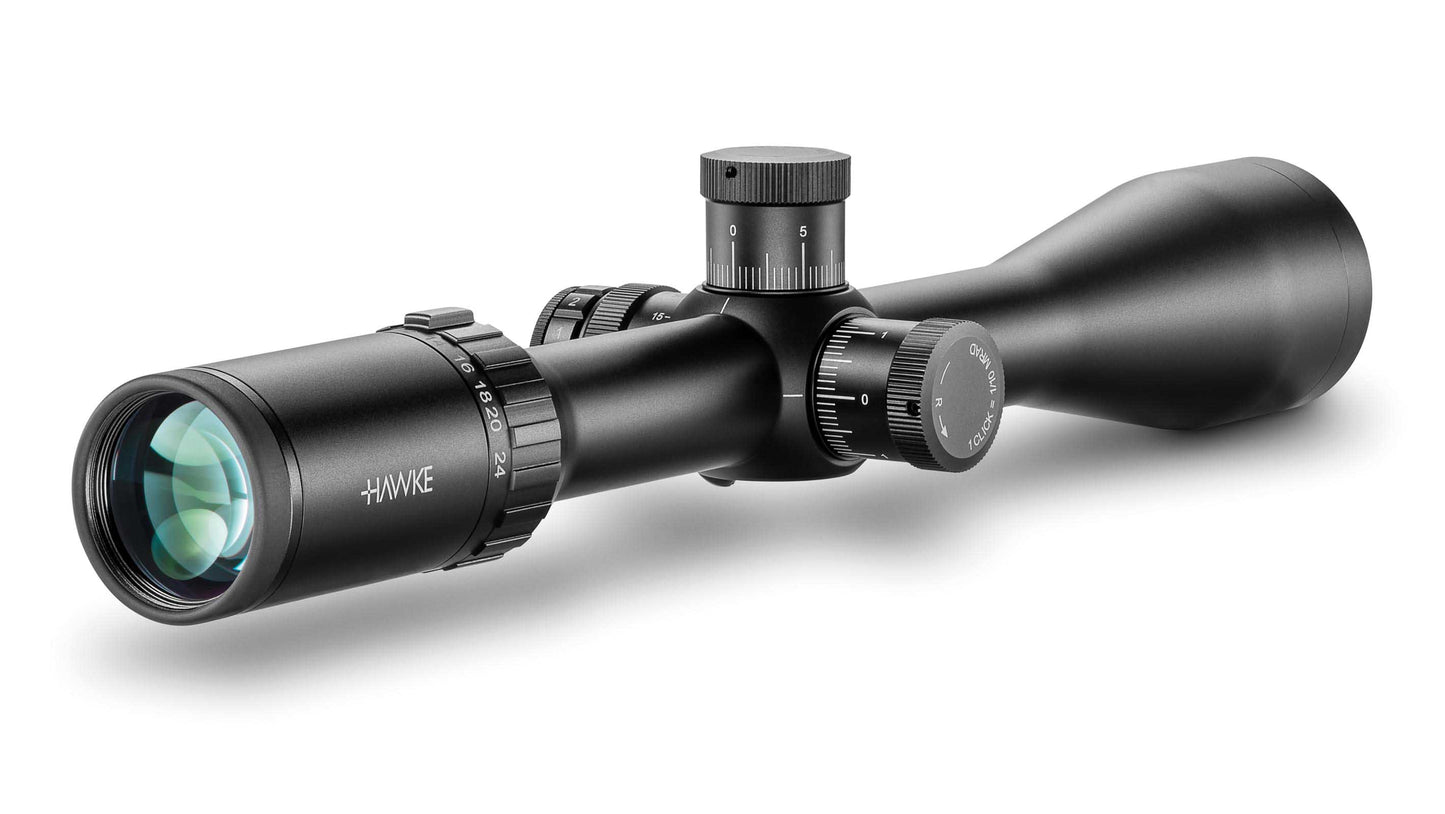 VANTAGE 30 WA FFP 6-24x50 HALF MIL DOT IR ABSEHEN