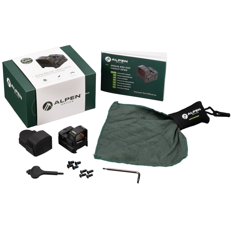 ALPEN OPTICS Argus Red Dot Rotpunktvisier 1x22x17 offen