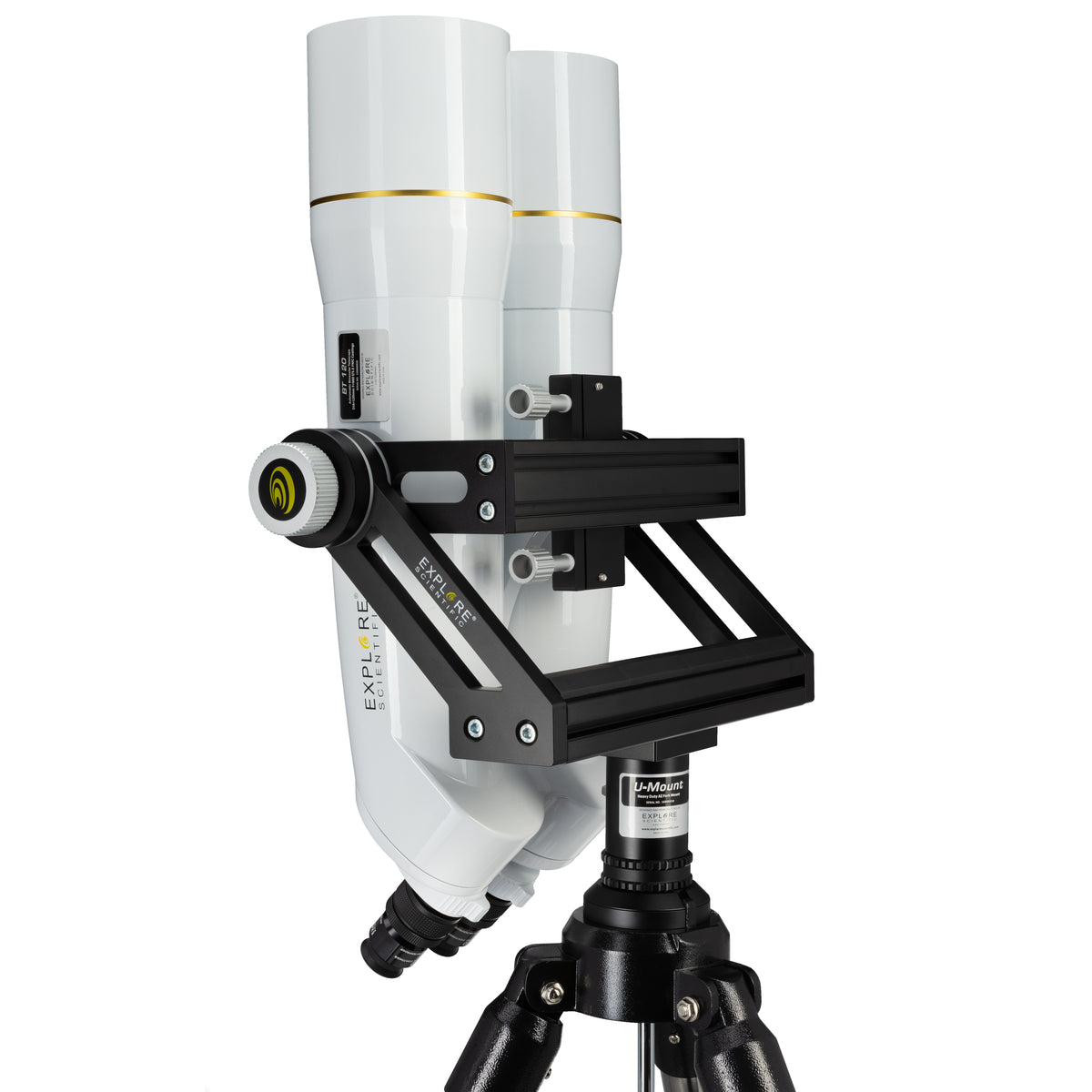 EXPLORE SCIENTIFIC BT-120 SF Großfernglas mit 62 Grad LER Okularen 20mm