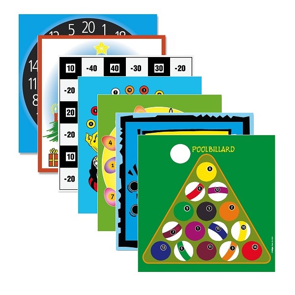 KRÜGER Scheibenauflage Glücksscheiben - Set